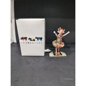 Cow Parade Dancing Diva‎ Cow Figurine, Westland Giftware, #9132, Box